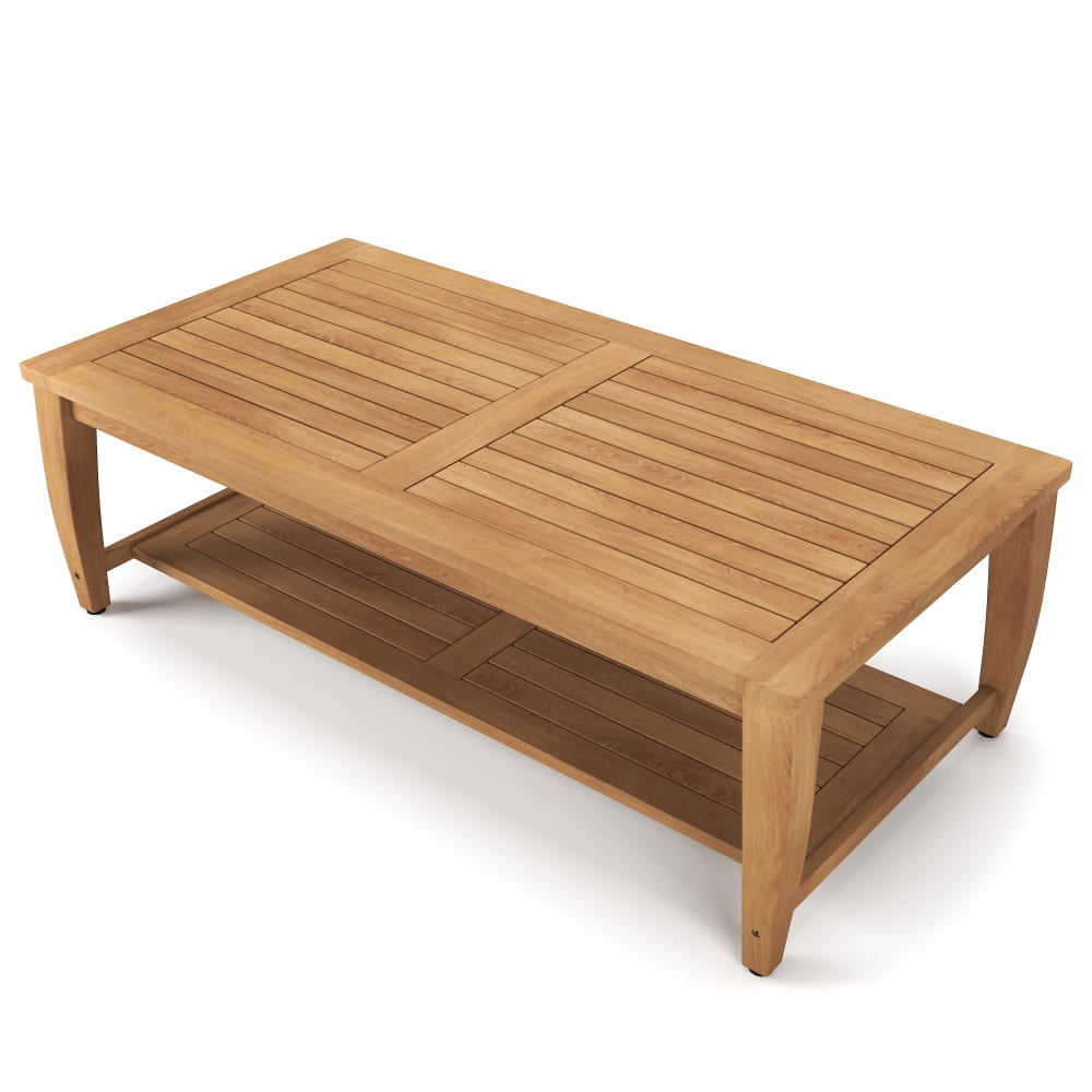 Laguna Teak Rectangle Coffee Table - Image 6