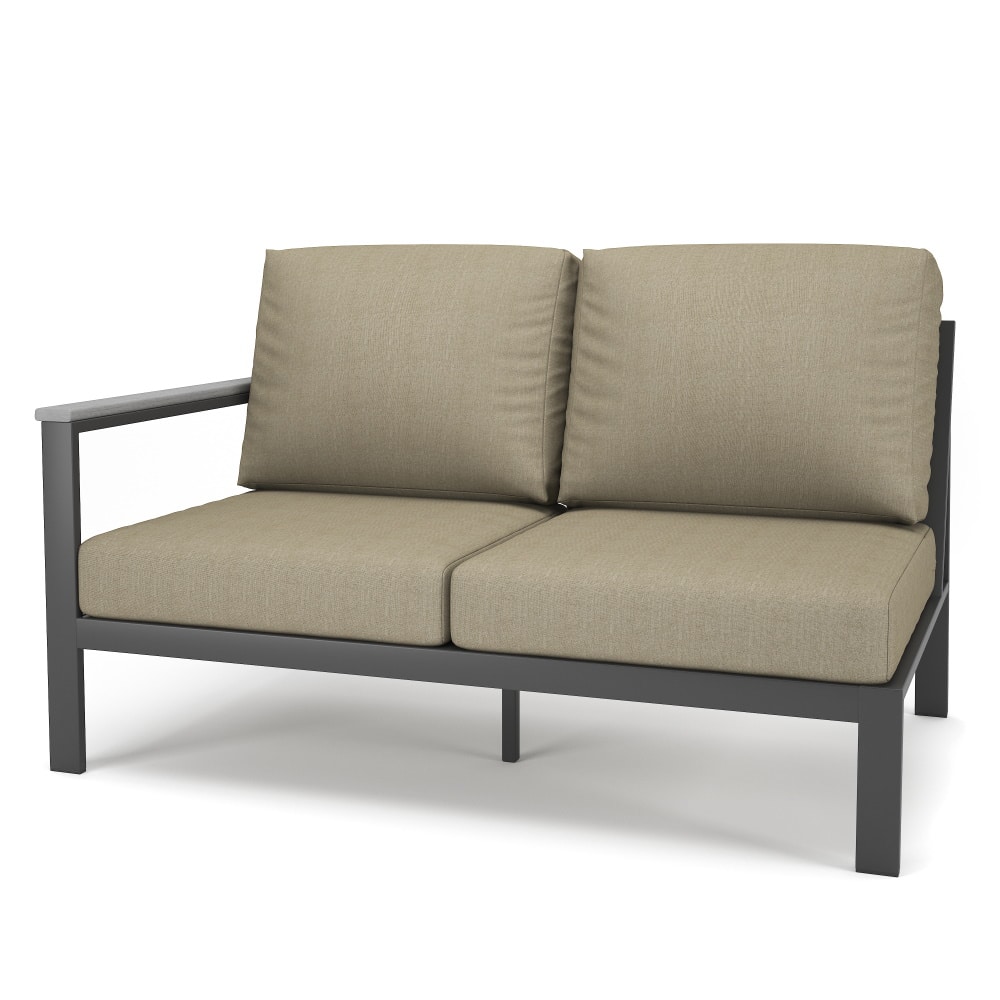 Hixon Sectional Left Arm Loveseat - Polytuf