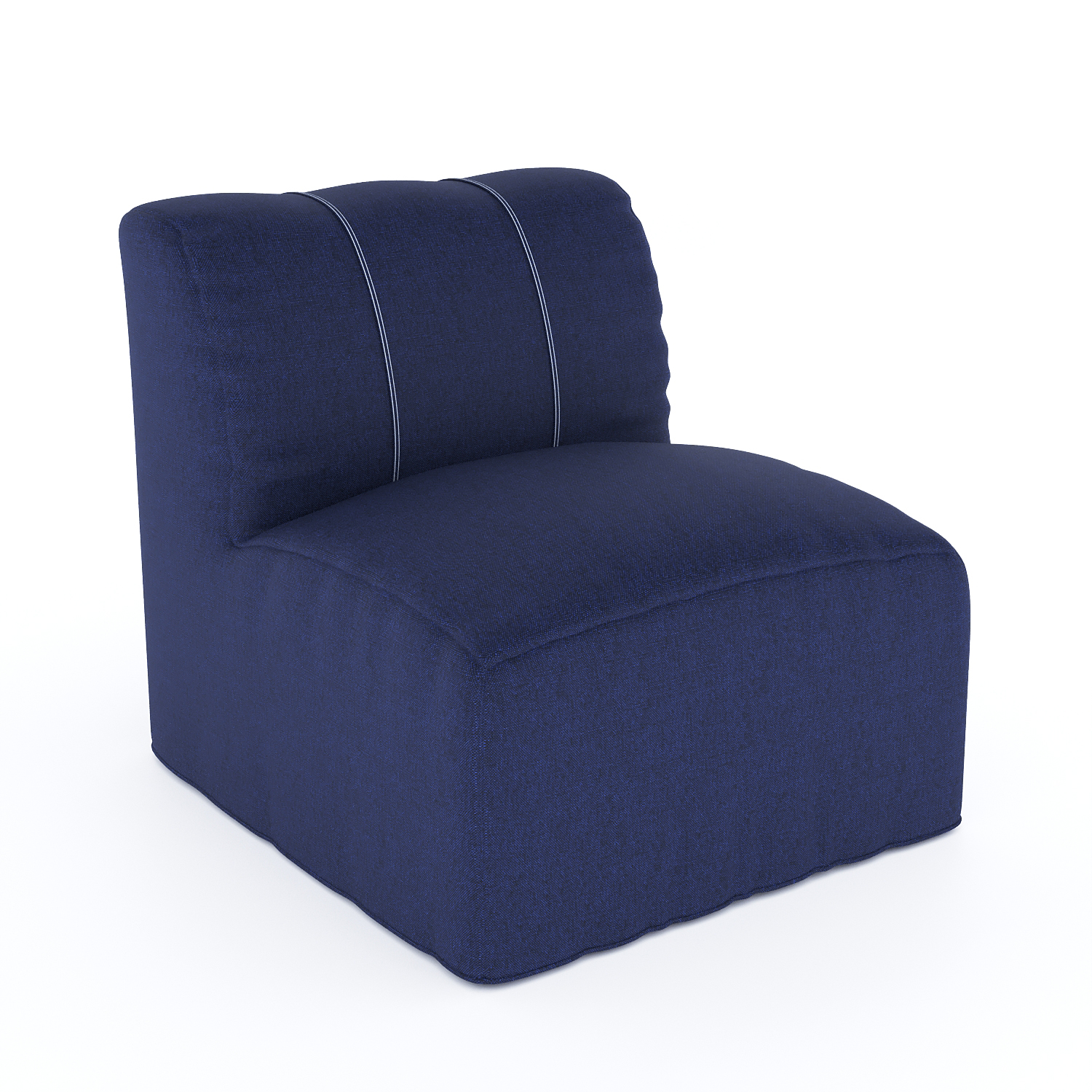 Tuscino Modular Armless Middle Chair