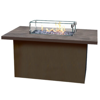 48” x 32” Cal Sil Fire Table Rectangle