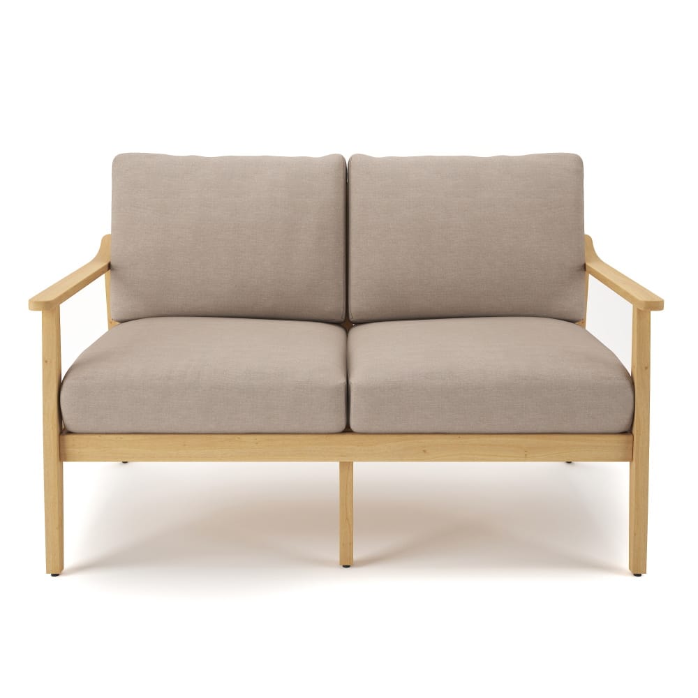 Seaside Teak Loveseat - Image 2