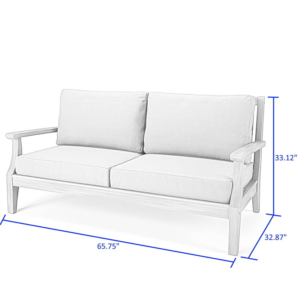 Laguna Teak Sofa - Image 9