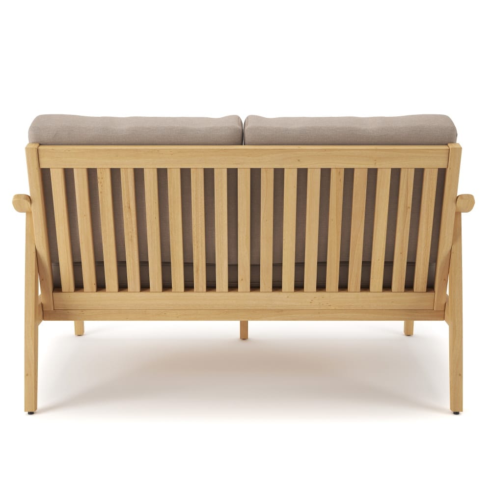 Seaside Teak Loveseat - Image 6