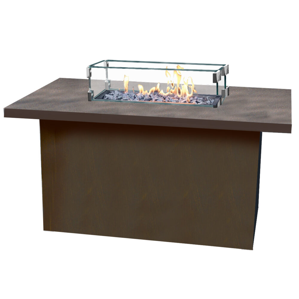 48” x 32” Cal Sil Fire Table Rectangle