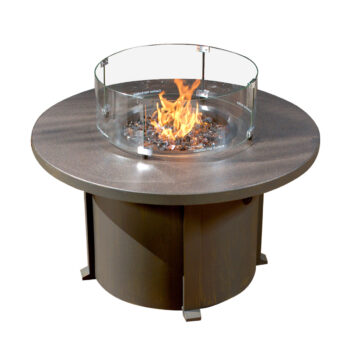 42" Cal Sil Fire Table Round