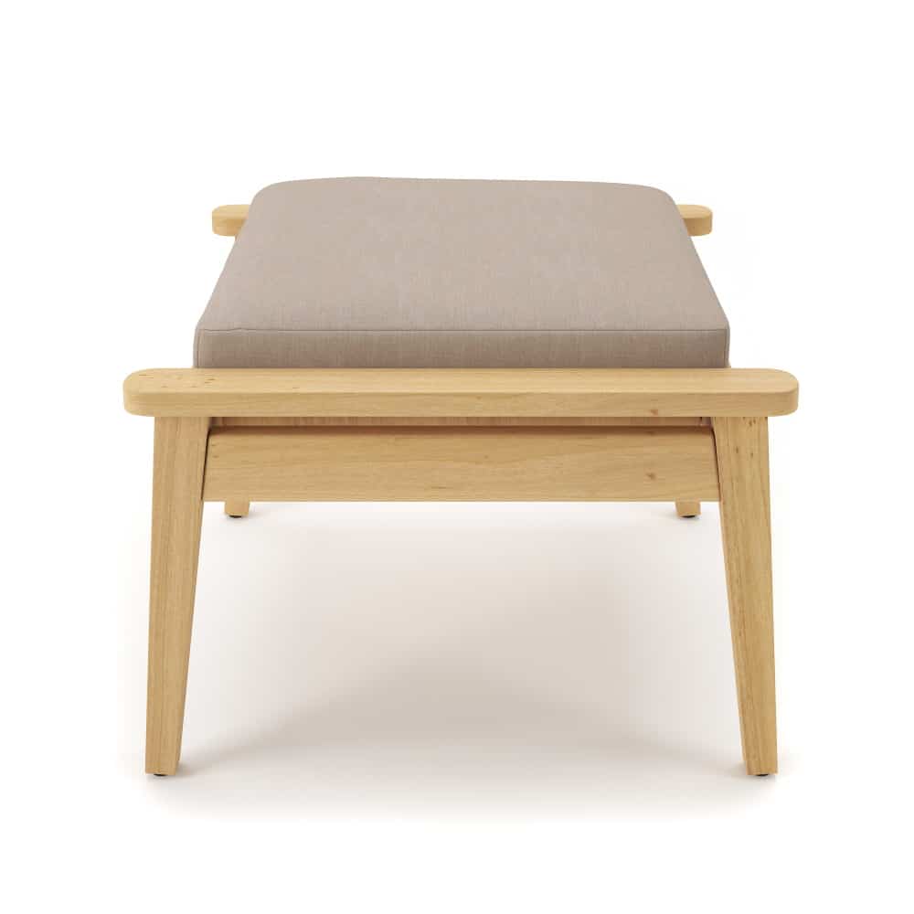 Seaside Teak Ottoman - Image 4
