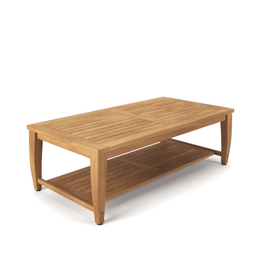 Laguna Teak Rectangle Coffee Table - Image 5